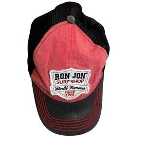 Ron Jon Surf Shop Baseball Cap Hat Trucker Grunge Casual Boho Hippie Streetwear